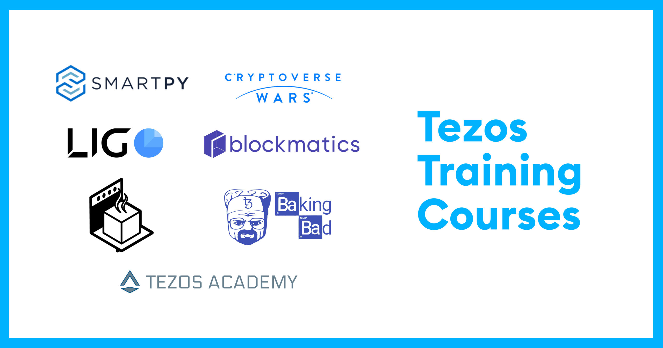 Tezos training courses graphic